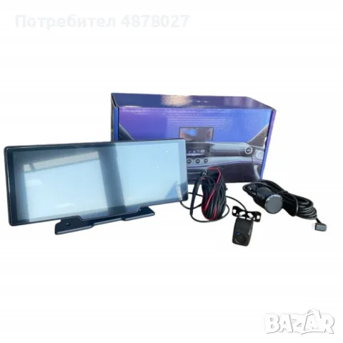 AC99 - Мултимедия H605D-DVR CarPlay Android/iOS Auto 10.26" с 2 камери, DVR запис и безжична връзка, снимка 2 - Аксесоари и консумативи - 55594809