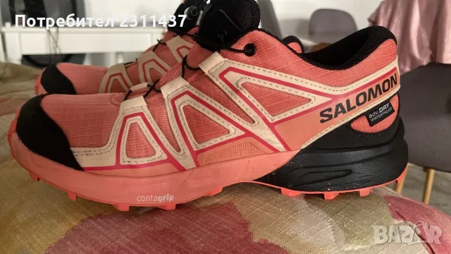 Salomon Туристически Speedcross Waterproof, снимка 5 - Маратонки - 55682906