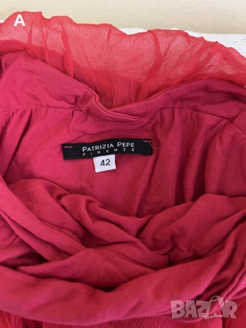 Дамски копринени топове Patrizia Pepe и Ted Baker, снимка 2 - Потници - 55548380