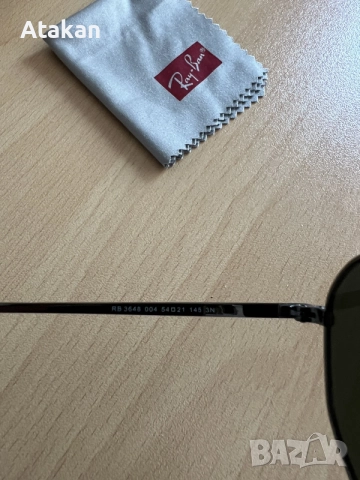 Ray-Ban RB3648 004/I3 54-21 145 The Marshal, снимка 3 - Слънчеви и диоптрични очила - 55679287