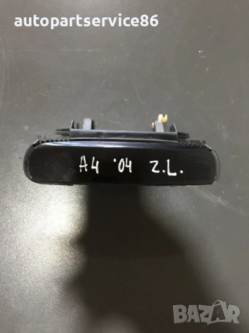 Външна дръжка на задна лява врата, черна за Audi A4 B6 (2002-2007) 4B0839885