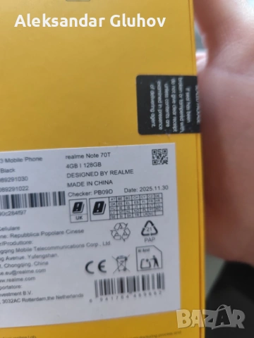 realme Note 70T 128GB 4GB