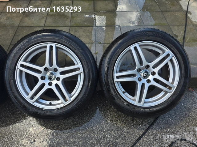 Джанти,гуми audi a6 5x112 et38 8j, снимка 2 - Гуми и джанти - 54454313