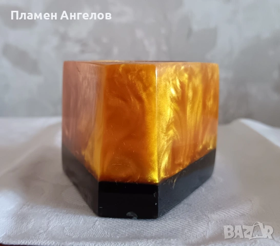 Моливник, цигаретник Кехлибарен Каталин, Бакелит. , снимка 5 - Други ценни предмети - 54952020