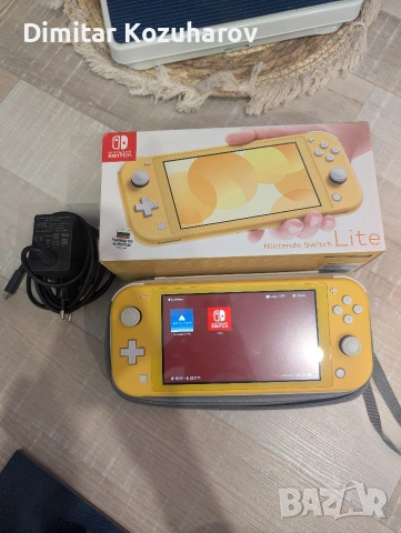 Nintendo Switch Lite хакнат с чип (Heckate, Tinfoil)