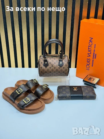 Louis Vuitton Дамски Чехли Луис Витон - Различни Цветове Код SK1332, снимка 6 - Чехли - 54315890