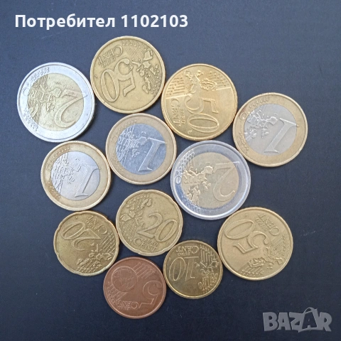 Монети евро евромонети 12, снимка 2 - Нумизматика и бонистика - 55258401