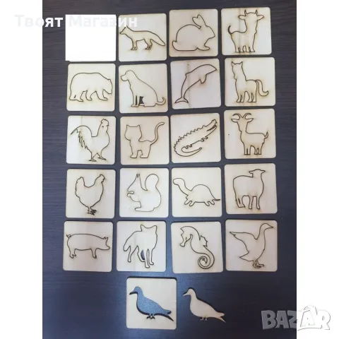 Пъзел 3 в 1 - подходящ както оцветяване, така и за очертаване и редене, снимка 3 - Пъзели - 55359877