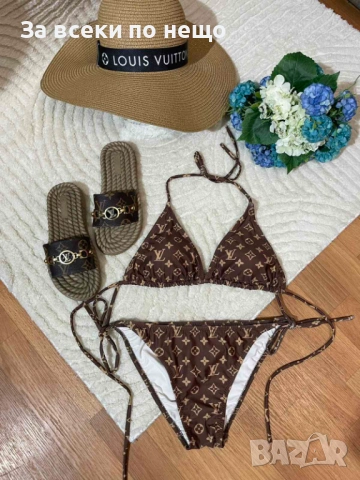 Louis Vuitton Дамски Бански С 2 Части👙Дамски Бански С Две Части Луис Витон Код VivaModa40