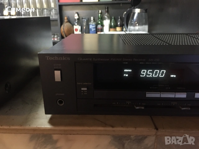 Усилвател/ресийвър Technics SA-210, снимка 2 - Ресийвъри, усилватели, смесителни пултове - 54667080