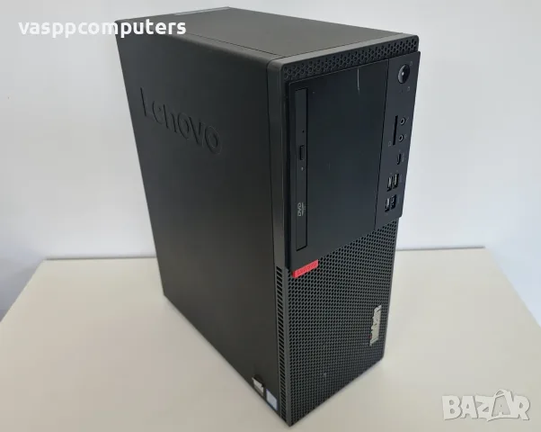 Lenovo ThinkCentre M720t Tower i5-9400 / 8GB RAM / 128GB SSD + 500GB HDD, снимка 2 - Работни компютри - 55573471
