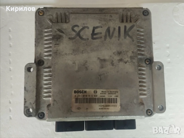 Оригинален компютър за двигател BOSCH, Bosch №: 0 281 010 819 RENAULT, снимка 2 - Части - 55673790
