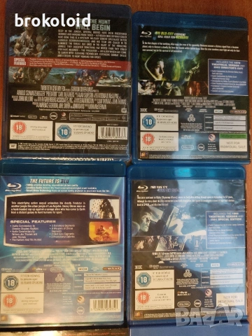 Колекция Alien Predator Prey Prometheus и други, снимка 3 - Blu-Ray филми - 54654969
