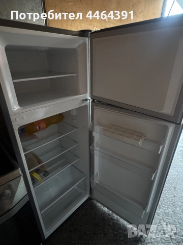 хладилник с фризер Gorenje инокс , снимка 2 - Хладилници - 55643308