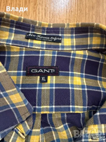 Мъжки риза Gant, снимка 2 - Ризи - 55642797