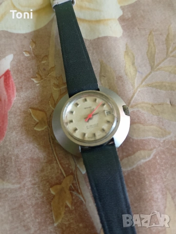 ретро винтидж часовник tewor tewor перфектно състояние , снимка 13 - Антикварни и старинни предмети - 53994377