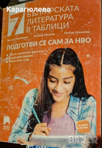 тетрадки,атласи,помагала за 4. 5. 6. 7. 8.клас: български, география, снимка 15 - Учебници, учебни тетрадки - 34170205