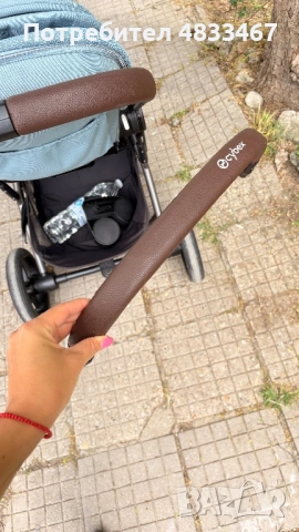 Бебешка количка Cybex Balios S Lux Stormy Blue , снимка 9 - Детски колички - 54618687