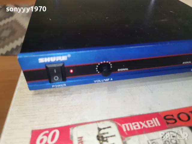 SHURE WM-502R 1607262041L1, снимка 8 - Приемници и антени - 55316669