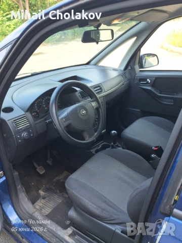 🚗 Opel Meriva A | 1.4 Бензин/Газ, снимка 9 - Автомобили и джипове - 54790549