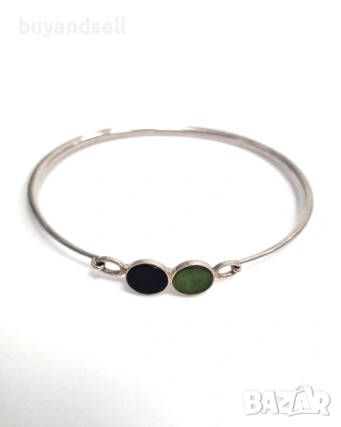 Старо сребро / сребърна гривна, снимка 9 - Гривни - 54204461