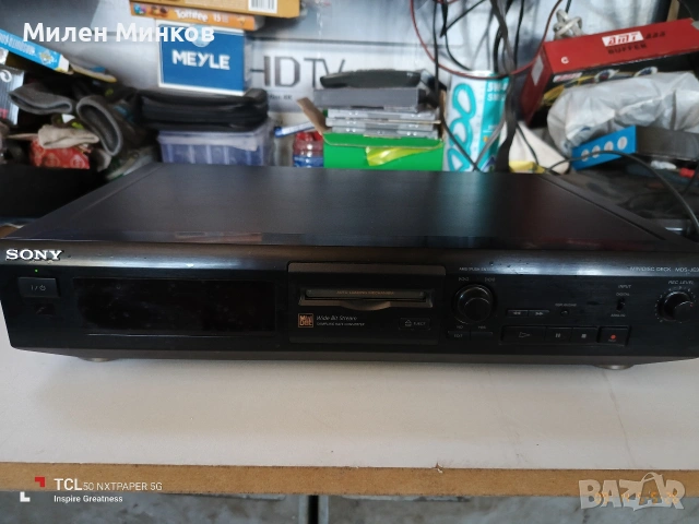 SONY minidisc deck MDS-JE320, снимка 4 - Декове - 54420876