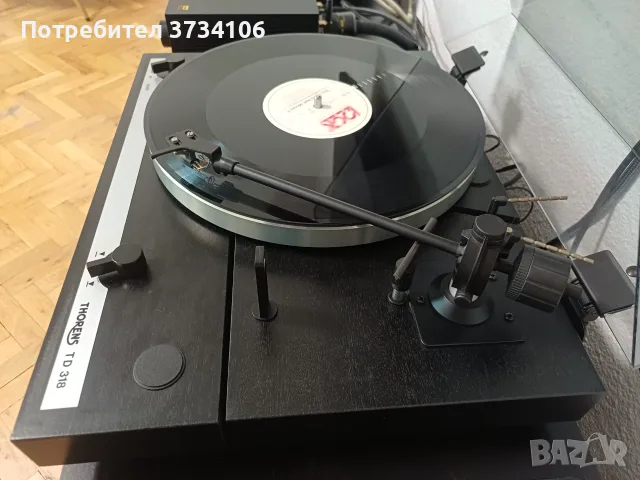 грамофон Thorens TD 318, снимка 12 - Грамофони - 55419675