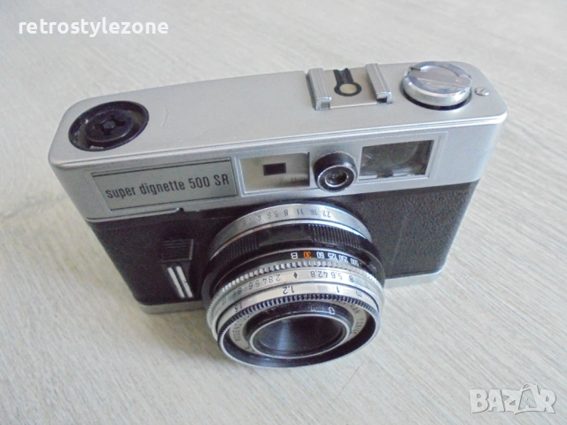 № 8632 Стар фотоапарат Dacora Super Dignette 500 SR    , снимка 2 - Други ценни предмети - 54724289