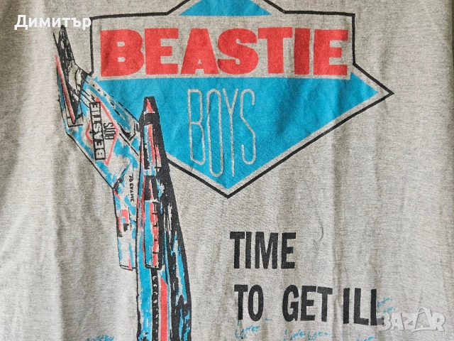 тениска на Beasty Boys Time to get ill XXL rap hip-hop music shirt band tee wu-tang dr.dre snoop dog, снимка 4 - Тениски - 54734462