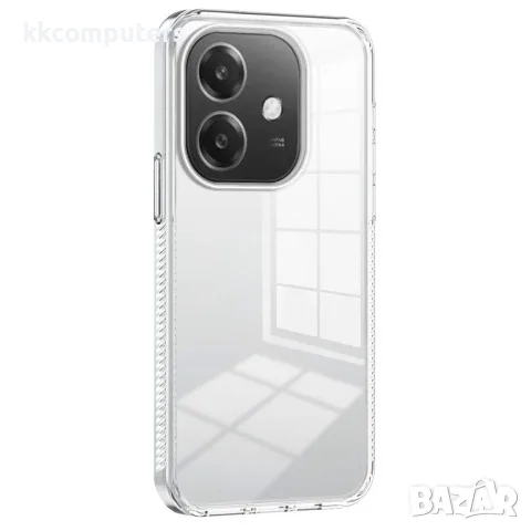 За OPPO A40 4G Прозрачен Удароустойчив TPU + PC Калъф със Скрийн Протектор – 2 цвята, снимка 2 - Калъфи, кейсове - 55403615