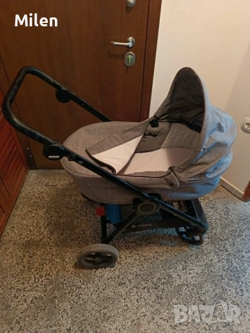 Бебешка количка Stokke със зимен и летен кош, снимка 3 - Детски колички - 54735722