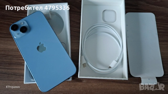 Iphone 14 125 GB blue / запазен