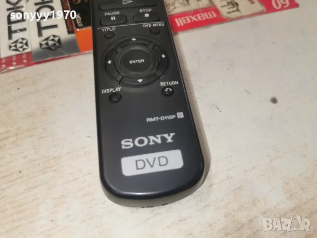 SONY RMT-D115P DVD REMOTE-ВНОС SWISS 2707261458M, снимка 3 - Дистанционни - 55432212