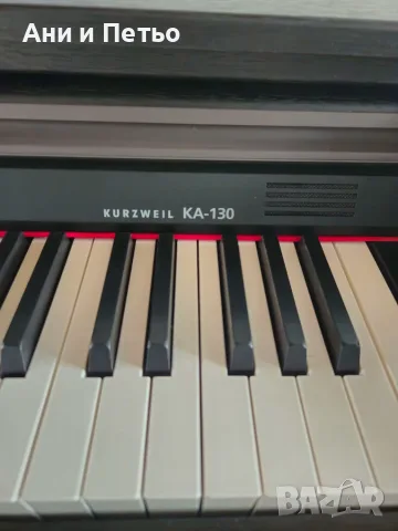 Дигитално пиано Kurzweil KA 130 цвят венге в комплект с пейка, снимка 4 - Пиана - 55404384
