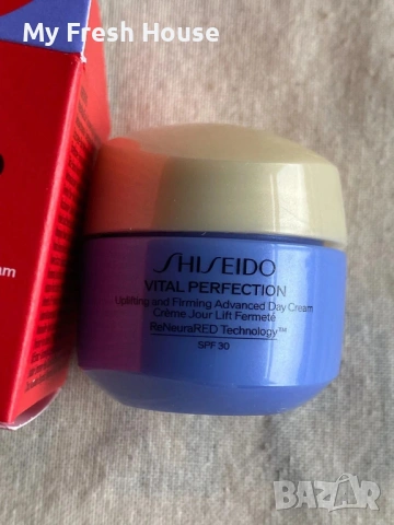 Shiseido Vital Perfection Uplifting and Firming Cream Дневен крем 15 мл, снимка 2 - Козметика за лице - 54120404