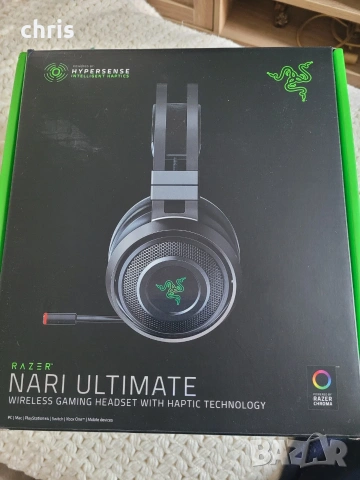 RAZER Nari Ultimate headsets (2), снимка 2 - Слушалки за компютър - 49412080