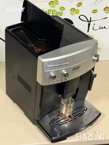 Кафемашина кафе автомат delonghi magnifica с гаранция, снимка 3 - Кафемашини - 54965506