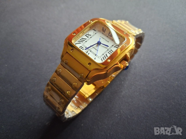 Cartier Santos Дамски - 32mm, снимка 7 - Дамски - 54930679