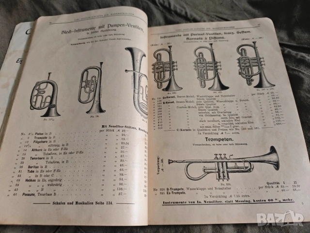 Каталог инструменти Carl Gottlob Schuster , снимка 6 - Изкуство, музика, кино и фотография - 54877336