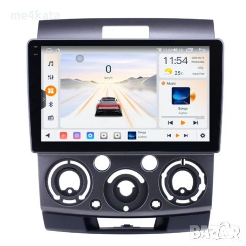 9-инчова мултимедия за Mazda BT-50 / Ford Everest / Ford Ranger (2006-2010) + Подарък камера, снимка 2 - Аксесоари и консумативи - 54861106