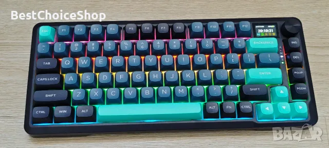 механична геймърска клавиатура Redragon Behemoth Pro K724GBG-RGB-PRO., снимка 6 - Клавиатури и мишки - 55317620