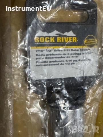 Нови дълбоки вложки Rock River 7/16" (за гедоре 1/2") – Чисто нови, 7 броя, снимка 6 - Гедорета - 55000540