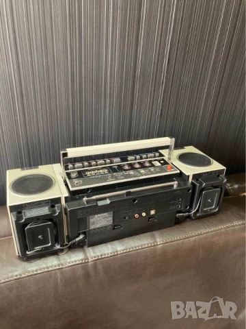SANYO M-W24K VINTAGE RETRO BOOMBOX радио касетофон, снимка 10 - Радиокасетофони, транзистори - 54778618