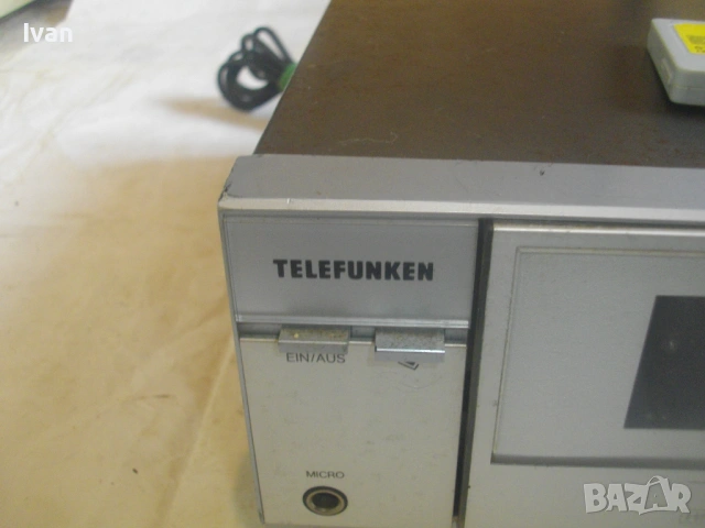 КАСЕТЕН ДЕК TELEFUNKEN HC800 HIFI CASSETTEN DECK ТЕЛЕФУНКЕН, снимка 4 - Декове - 54511775
