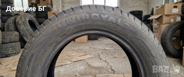 Единична гума 195 65 16 C Ц Унироял Uniroyal 1 брой единичка за бус. Нов внос. Неразличима от нова., снимка 11 - Гуми и джанти - 51833985