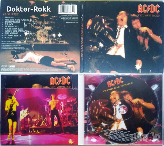 AC-DC - оригинални дискове, снимка 3 - CD дискове - 54683984