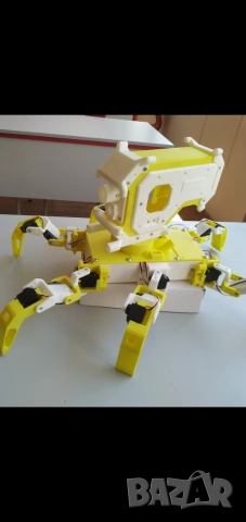 DYI Development Hexapod  ArduinoMEGA робот 3D принт, снимка 2 - Дронове и аксесоари - 54962117