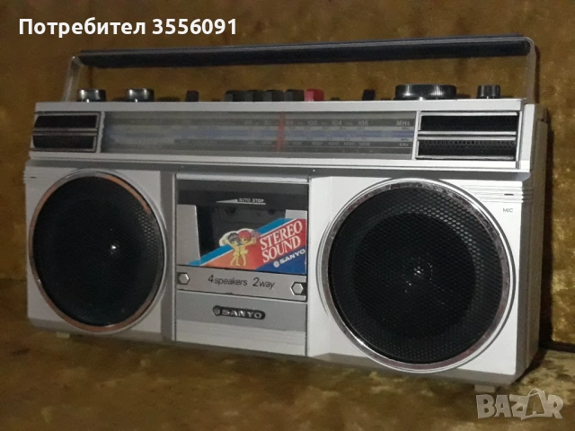    SANYO M9810K, снимка 4 - Радиокасетофони, транзистори - 54444178