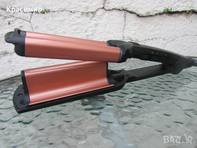 Ретро преса за коса Babyliss Deep Waves, снимка 3 - Преси за коса - 55695300