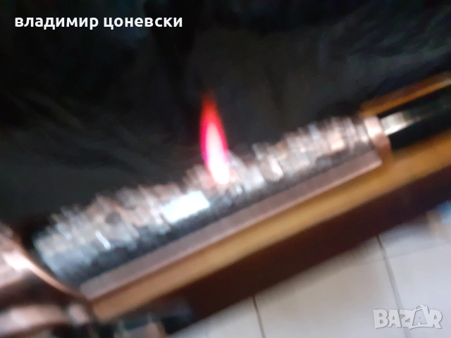 Красив кремъчен пистолет- запалка,пищов,работи, снимка 6 - Други ценни предмети - 55111572